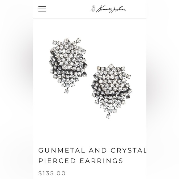 Kenneth Jay Lane Jewelry - $135 KENNETH JAY LANE *CLIP* EARRINGS
